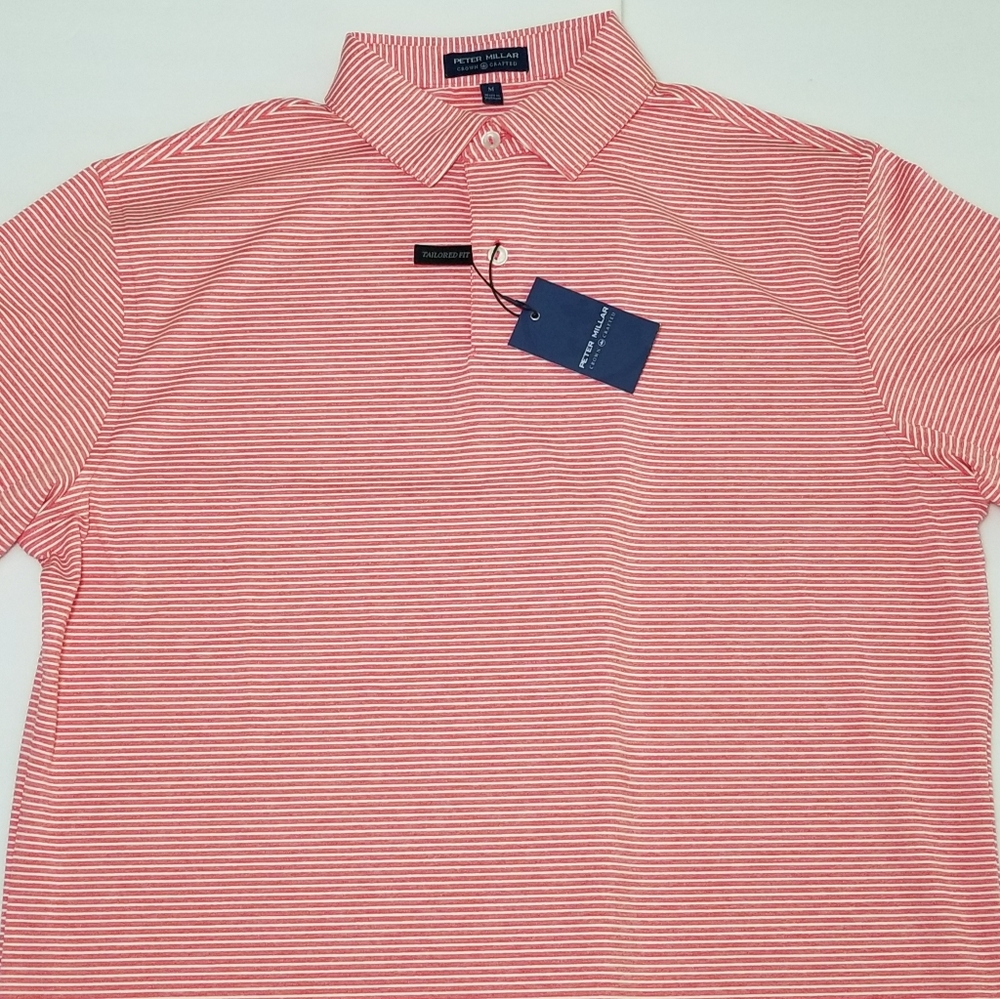 Petr Millar Crafted Crown Men Polo Shirt Size M